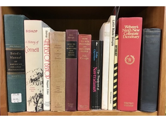 Collection Of Hardbacked Books Including 'baird's Manual Of American College Fraternities'