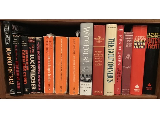 Collection Of Assorted Soft And Hard Backed Books Including 'wodehouse A Life' By Robert McCrum
