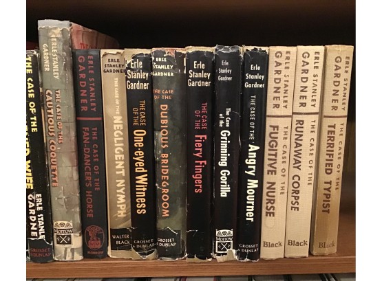 Collection Of Assorted Books Including 'Erle Stanley Gardner’s Big Mystery Book”