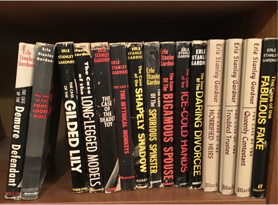 Collection Of Assorted Books Including 'the Cases Of The Fabulous Fake' By Erle Stanley Gardner