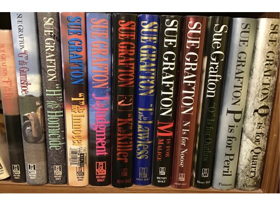 Collection Of Books By Sue Grafton
