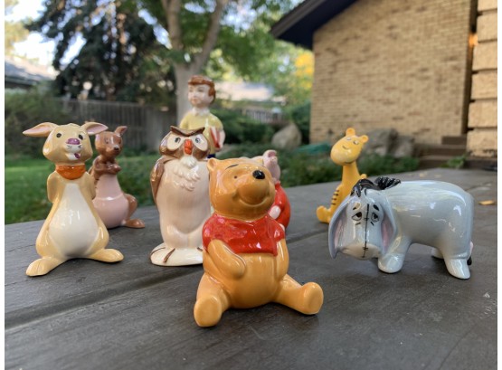 Walt Disney Prod. Beswick England Winnie The Pooh Figurine Lot