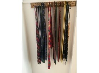 Lot Of Ties And Shoe Horn