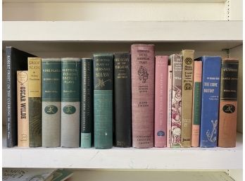 Collection Of Antique & Vintage Fiction Books Including The Caine Mutiny & Selected Plays Of Bernard Shaw