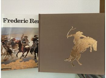 Large Frederic Remington Coffee Table Book With Dust Jacket