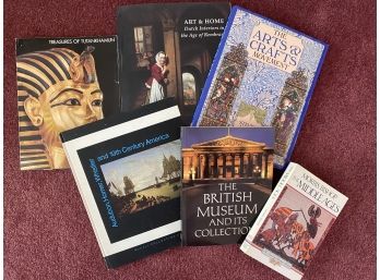 Group Of Art & Design Books Covering Arts & Crafts & The Middle Ages
