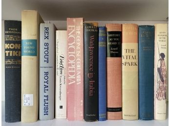 Collection Of Vintage Books Including KonTiki And Tall Stories And Many More By Lowell Thomas