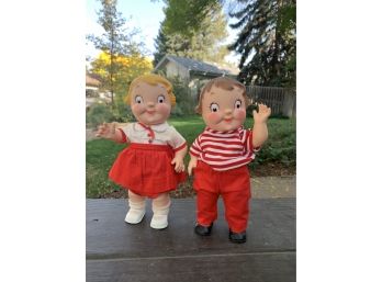 Campbell's Soup Twins Rubber Dolls