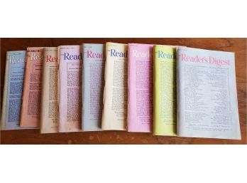 (9) Vintage Reader's Digest 1945-1947