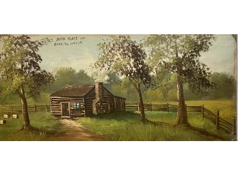 'birth Place Of John W. Davis Oil Painting Out Of Frame