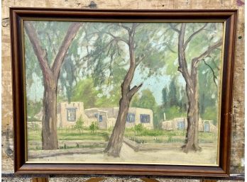 Dave Stirling Rancho Bouquet New Santa Fe Oil Painting
