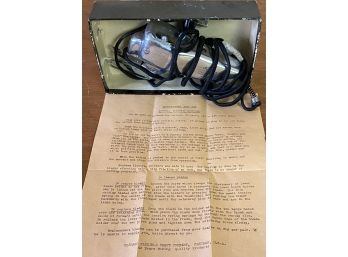 Sunbeam Electric Scissors With Original Box & Instructions