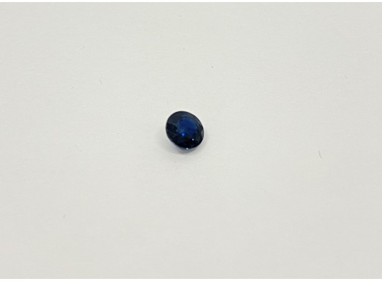 Blue Sapphire Gemstone 5mm .75CT