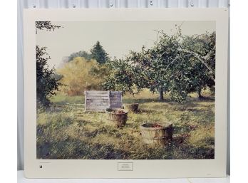 Unframed Print By Randall Higdon 'First Picking'