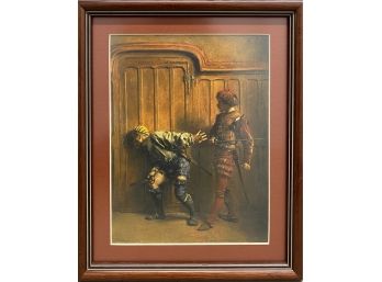 “The Hired Assassins” Framed Print Of Jean-Louis Meissonier