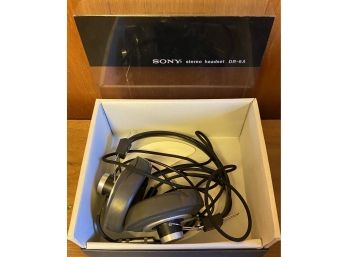 Sony Stereo Headset DR-6A With Original Box & Cables
