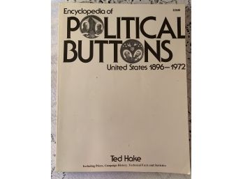 (3) Collectible Pin-Back Button Books 1896 - 1986