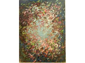 Large 1960’s Dave Stirling Abstract Painting On Board Titled 36481A