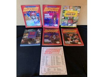 7 Nintendo Power Magazine Strategy Guides And Secrets Plus Power Index