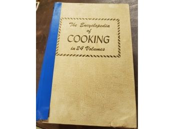 Large Vintage Encyclopedia Of Cooking In 24 Volumes