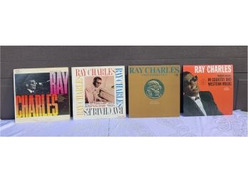 (4) Ray Charles Albums Including A Man And His Soul