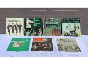 (7) Albums Including The Clancy Brothers, With Best Of, & Tommy Makem