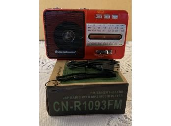 Arbor Day AM FM DSP Radio With MP3 Music Player New In Box