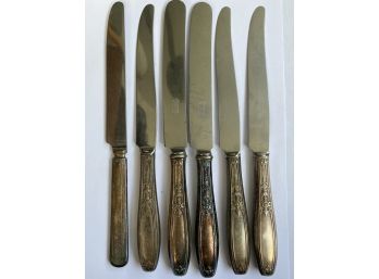 Group Of Miscellaneous Antique Silver Plated Knives