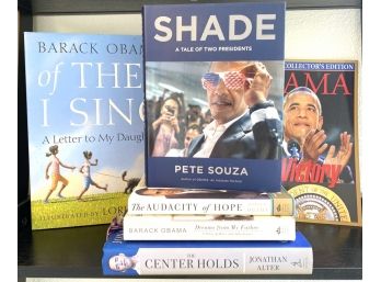 Collection Of Barack Obama Books Including Children's Book 'Of Thee I Sing' & The Audacity Of Hope