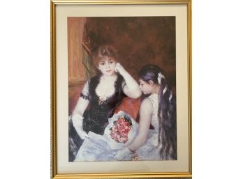 Nicely Framed & Matted Renoir Impressionist Art Poster