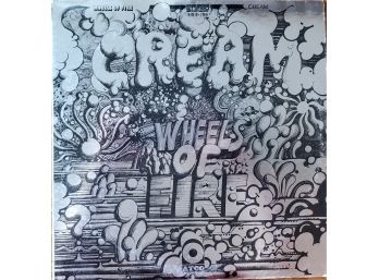 Cream Wheels Of Fire Double Record Album