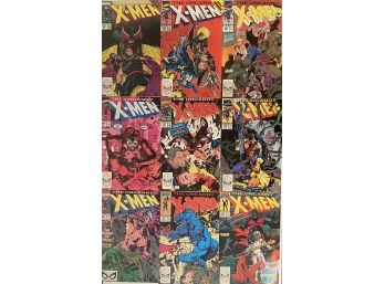 (9) Marvel 'the Uncanny X-men' Comic Books Including Storm