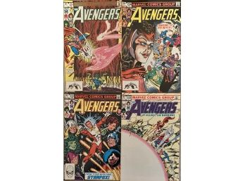 (4) Marvel Comic Groups Avengers Comics Including Starfox