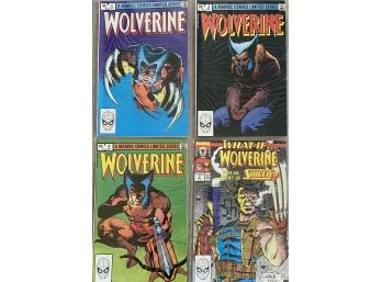 (4) Marvel Comics 'wolverine' #2-4 & #7 Volume 1 1982