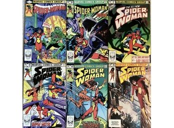 (6) Marvel Comics Group 'spider-woman' #45-50