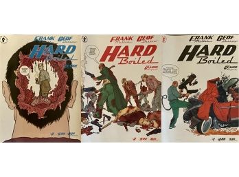 (3) 1990 Dark Horse Comics 'hardboiled' #1-3