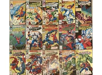 (15) Marvel Comics Group 'the Amazing Spider-man' #368-382 Including 30th Anniversary Edition