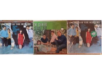 (3) Seekers Record Albums The Best Of The Seekers And Georgy Girl
