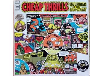 Cheap Thrills Big Brother & The Holding Company With Janis Joplin Vocals Record Album