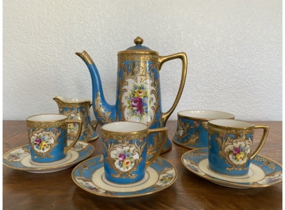 Very Rare Late 18th Century Attributed To Bow Pottery Tea Set