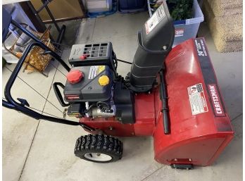 Craftsman 24' Gas Powered Snowblower With Electric Start