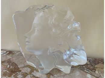 Matt Jonasson Full Lead Crystal Sculpture