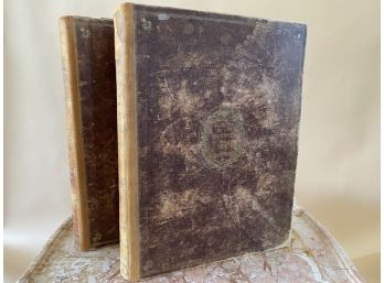 L'Album De La Guerre Leather Bound Vol 1&2 Vintage 1914-1919