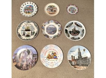 Lot Of 9 Decorative Plates