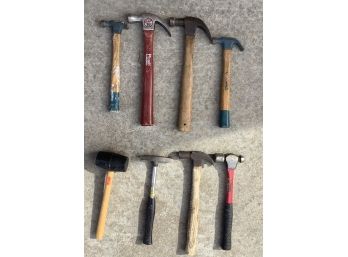 Lot Of 8 Hammers