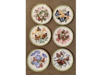 Butterflies Of The World Decorative Plates By John Wilkinson