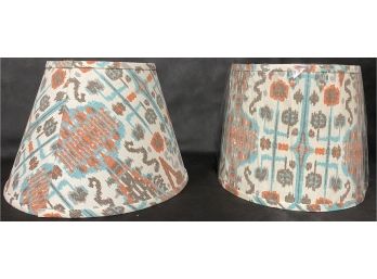 2 AHS Lighting And Home Decor Matching Bombay Paprika Drum Shades  12WD