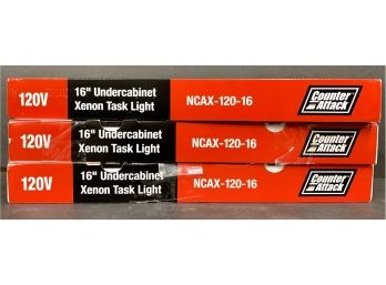 (3) Counter Attack 16' Undercabinet Task Lights NCAX-120-16 120