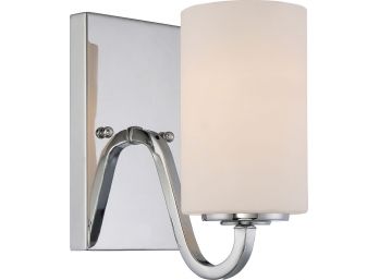 Nuvo Willow Polished Nickel Light Sconce 60-5801