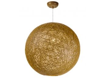 Maxim 14407 NAWT Bali 1 Light 24 Inch Pendant Ceiling Light In Natural MSRP: $278.00